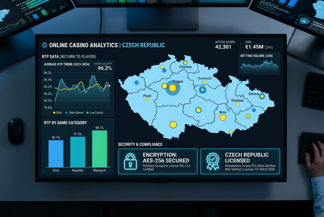 Analýza českého trhu online hazardu 2026 s metrikami bezpečnosti a licencí